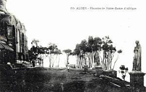 Alger - Notre-Dame d'Afrique - Placette